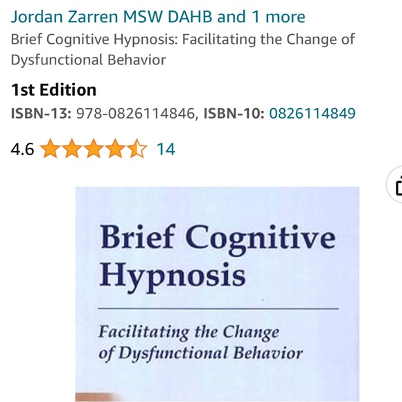 Brief Cognitive Hypnosis Book - Picture 3 of 7